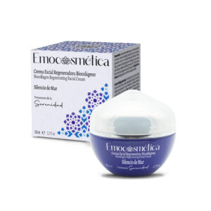 Crema antiedad regeneradora antiarrugas con biocolágeno Silencio de Mar Emocosmética