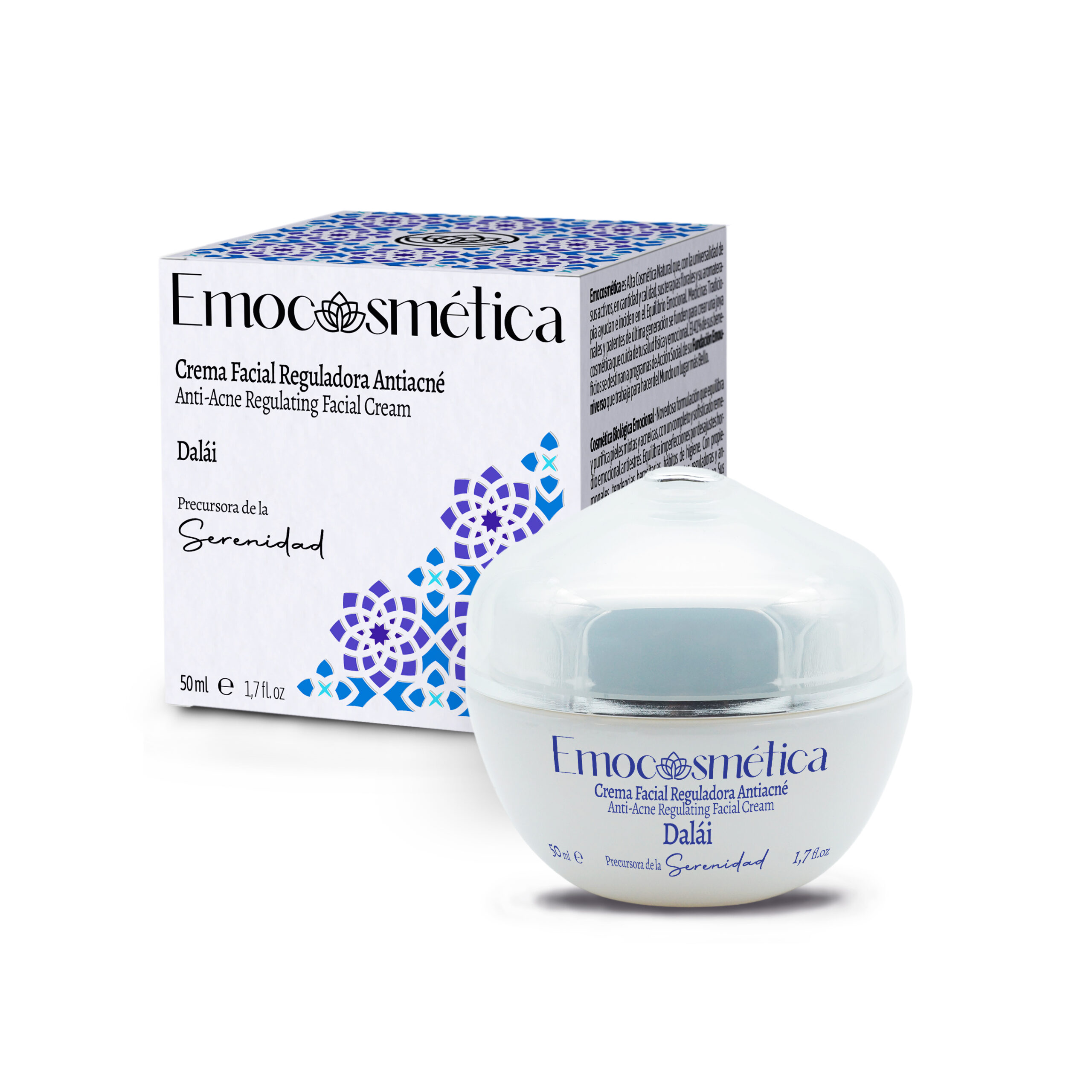 Crema Facial Reguladora Antiacne Dalai