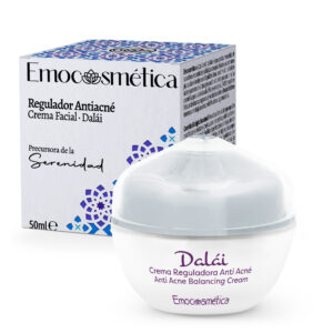 Crema facial natural reguladora antiacné