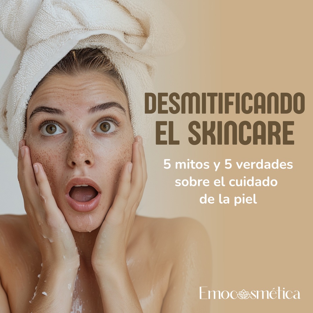 5 mitos y 5 verdades sobre el cuidado de la piel