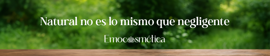 natural no es lo mismo que negligente, cosmetica natural