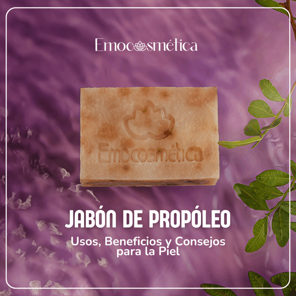 jabón de propóleo, usos, beneficios