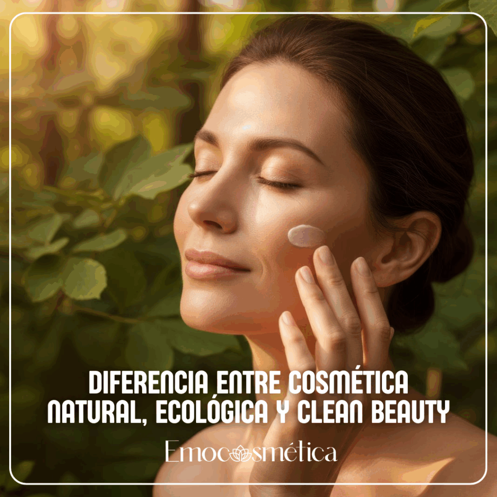 diferencias entre cosmética natural, ecológica y clean beauty