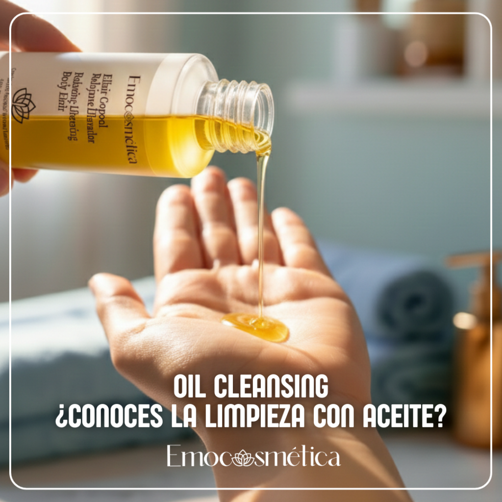 oil cleansing. limpieza con aceite