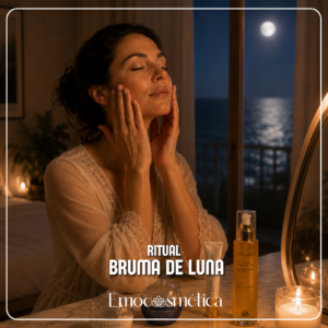 Bruma de luna, rutina cosmética de noche