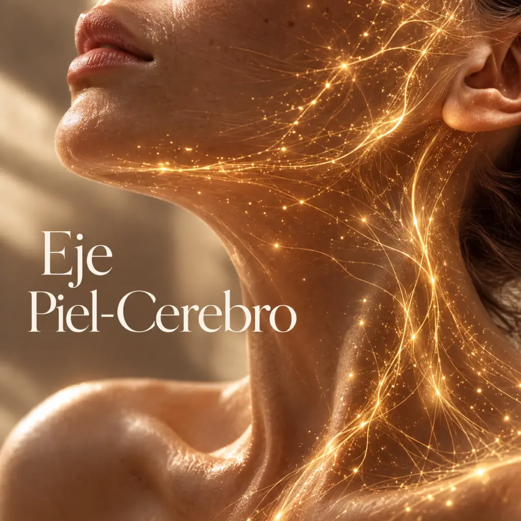 Eje piel-cerebro y comunicación entre sistema nervioso y piel