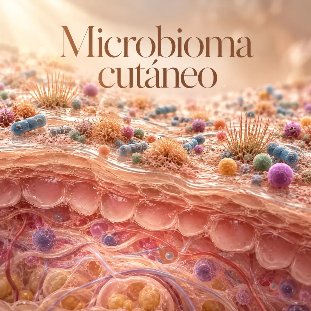 Microbioma cutáneo y microorganismos de la superficie de la piel