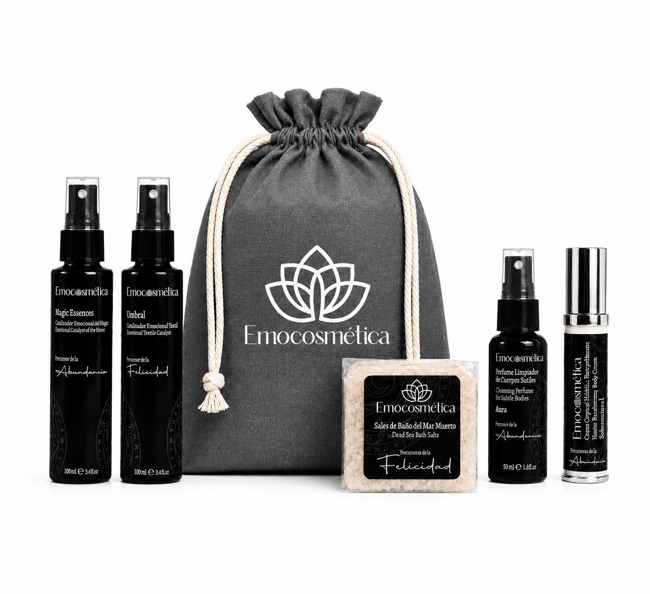 Ritual Noche Mágica inspirado en la Noche de San Juan de Emocosmética con productos de cosmética emocional y bienestar.