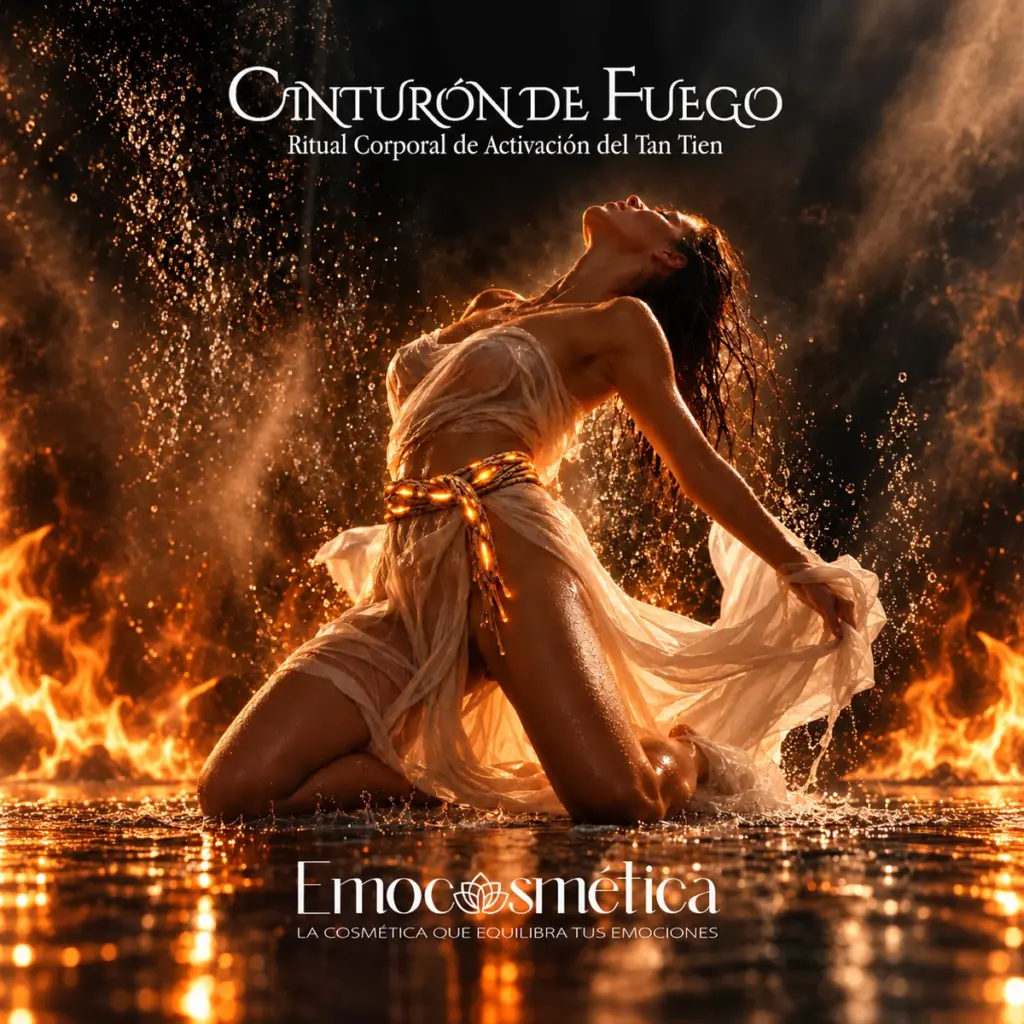 Cinturón de Fuego, ritual corporal de activación del Tan Tien de Emocosmética