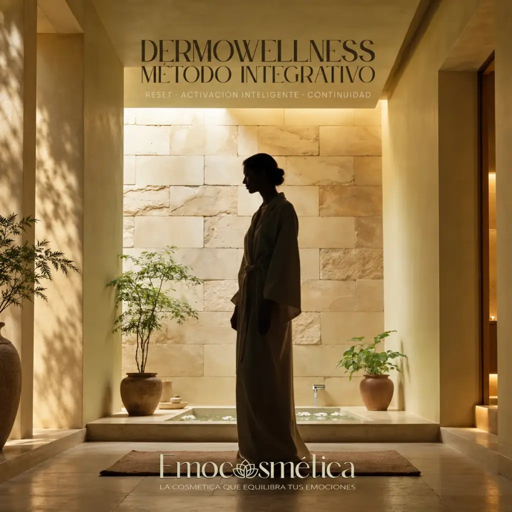 Dermowellness, método integrativo de Emocosmética para reset, activación inteligente y continuidad