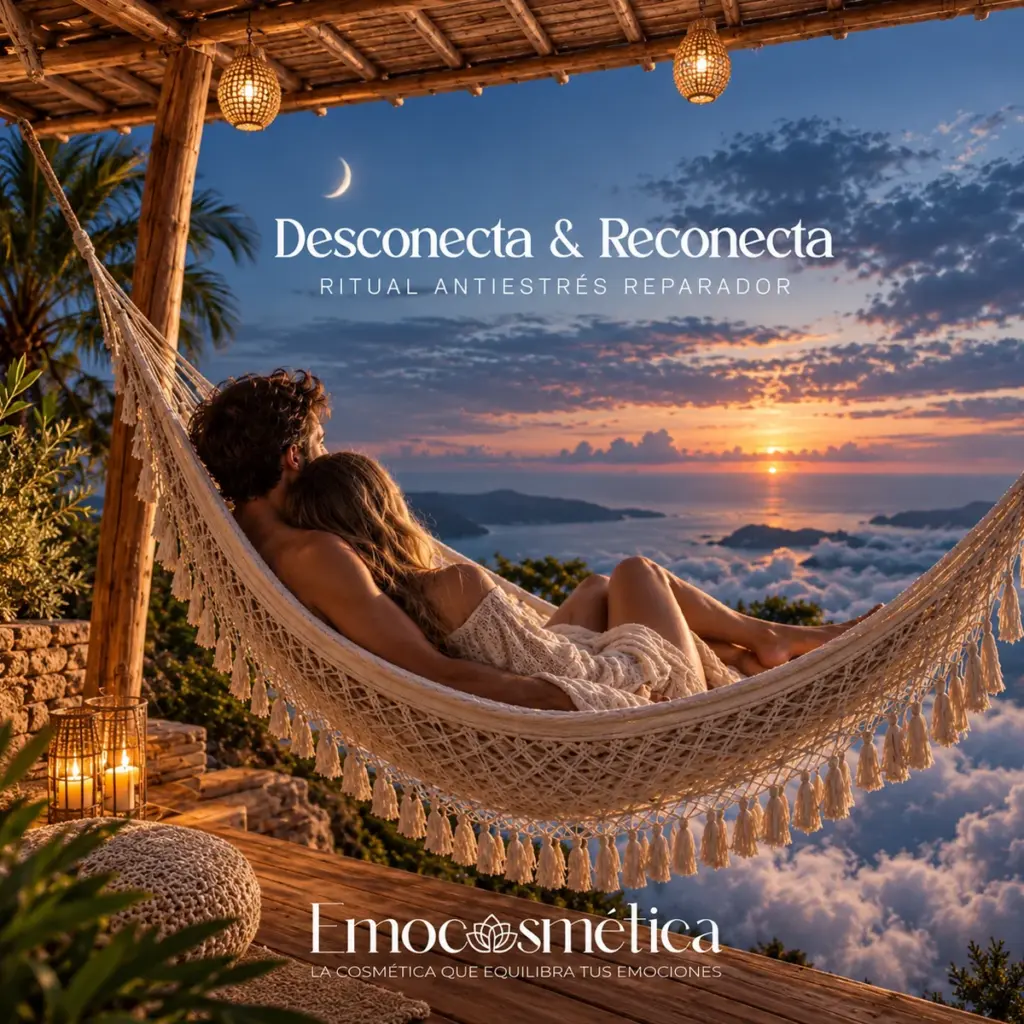 Desconecta & Reconecta, ritual antiestrés reparador de Emocosmética