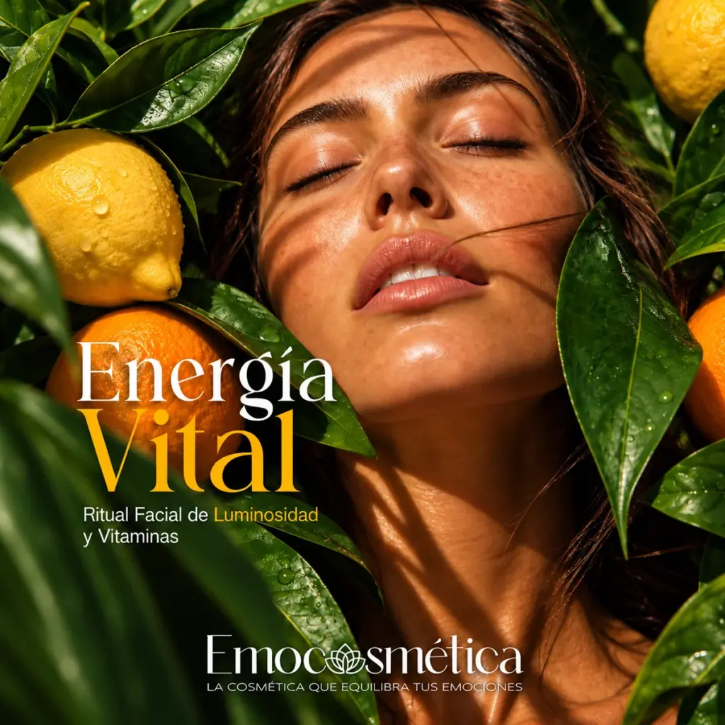 Energía Vital, ritual facial de luminosidad y vitaminas de Emocosmética