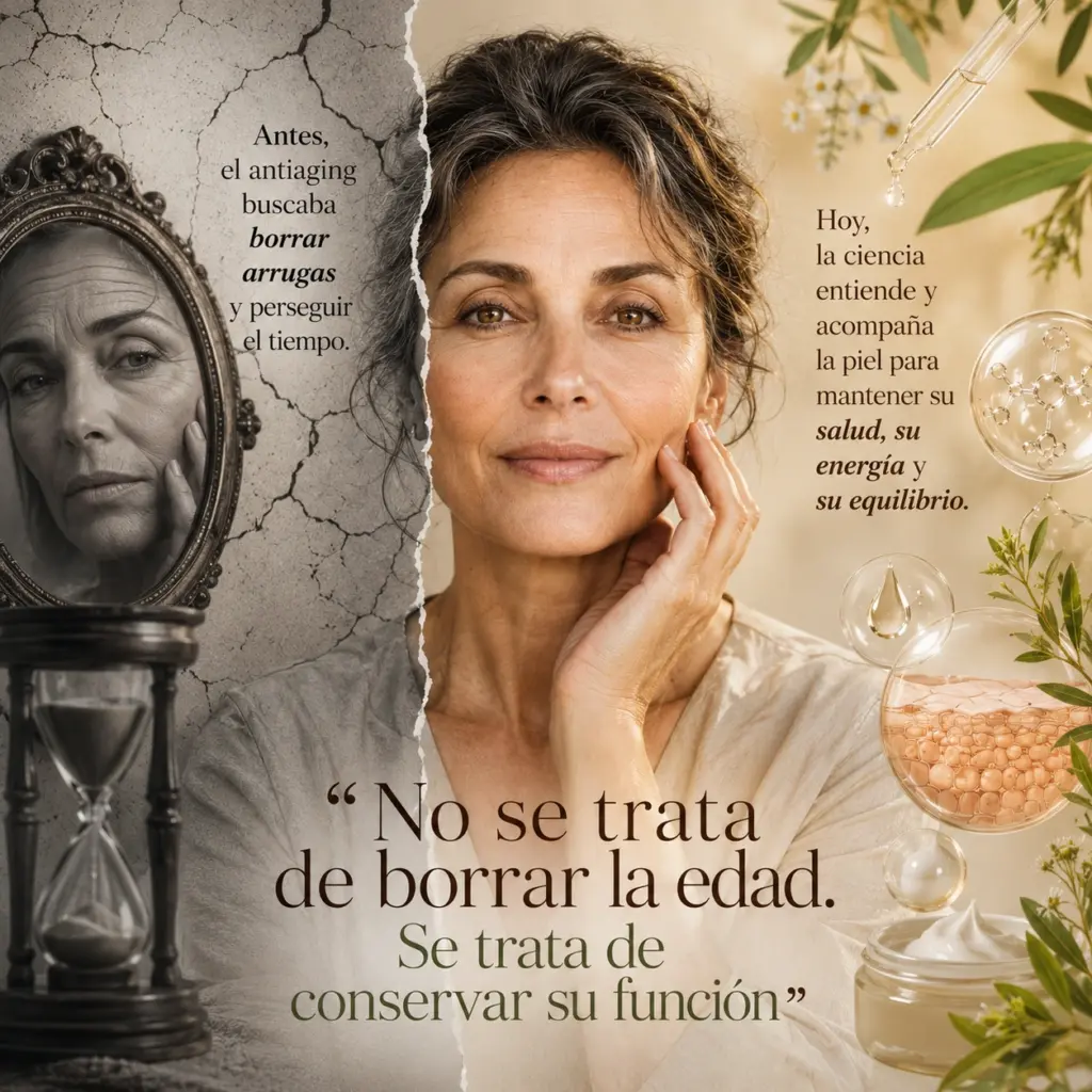 Evolución del antiaging hacia la longevidad cutánea y la conservación de la función de la piel