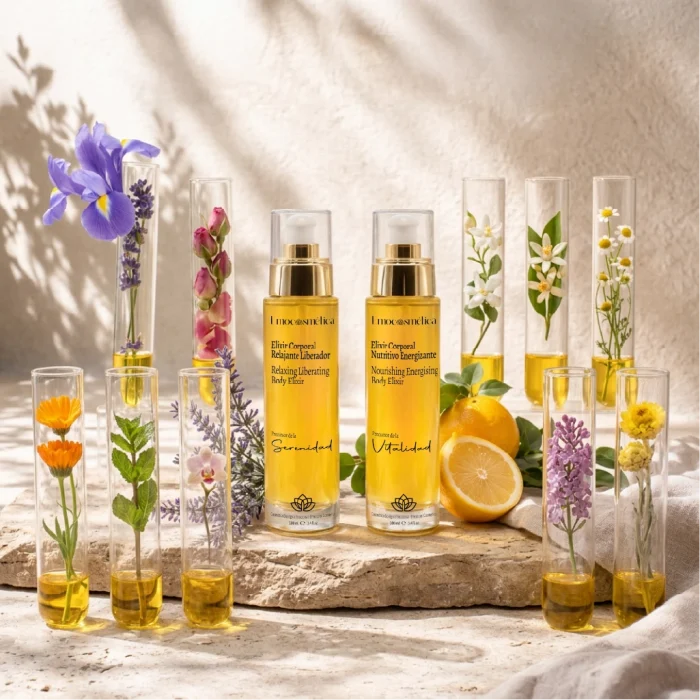 aceites esenciales cosmética
