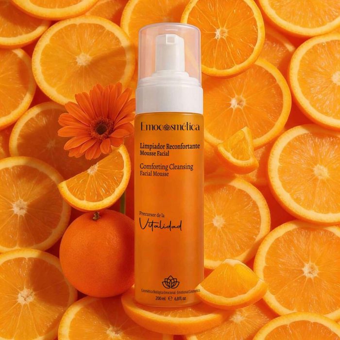 Mousse facial limpiador reconfortante